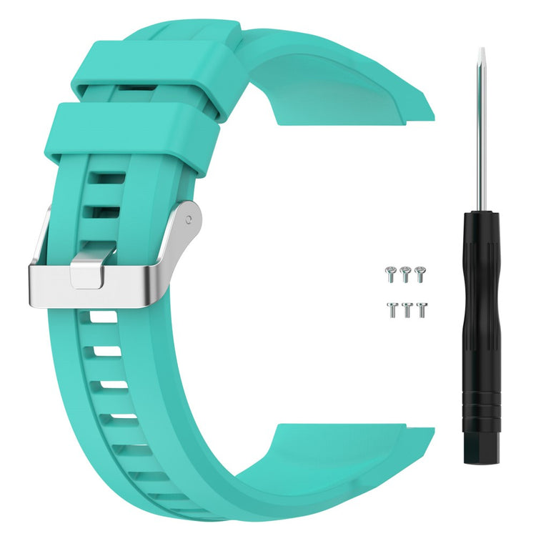 Rigtigt Fint Silikone Rem passer til Huawei Watch GT Cyber - Grøn#serie_8