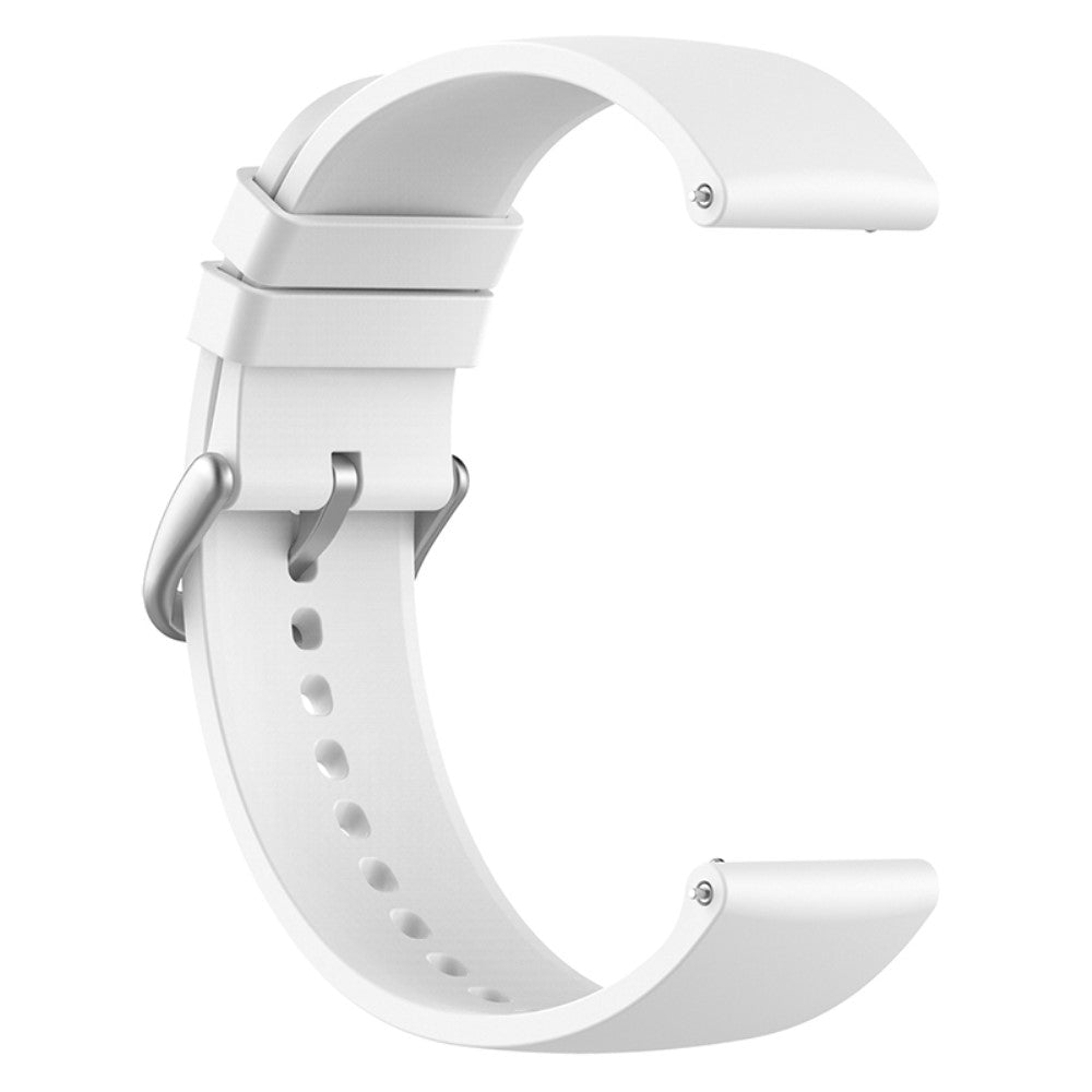 Super Slidstærk Silikone Universal Rem passer til Smartwatch - Hvid#serie_2