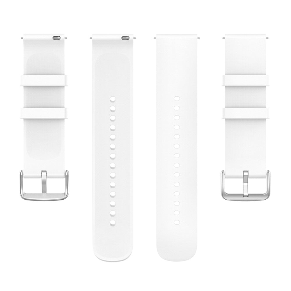 Super Slidstærk Silikone Universal Rem passer til Smartwatch - Hvid#serie_2