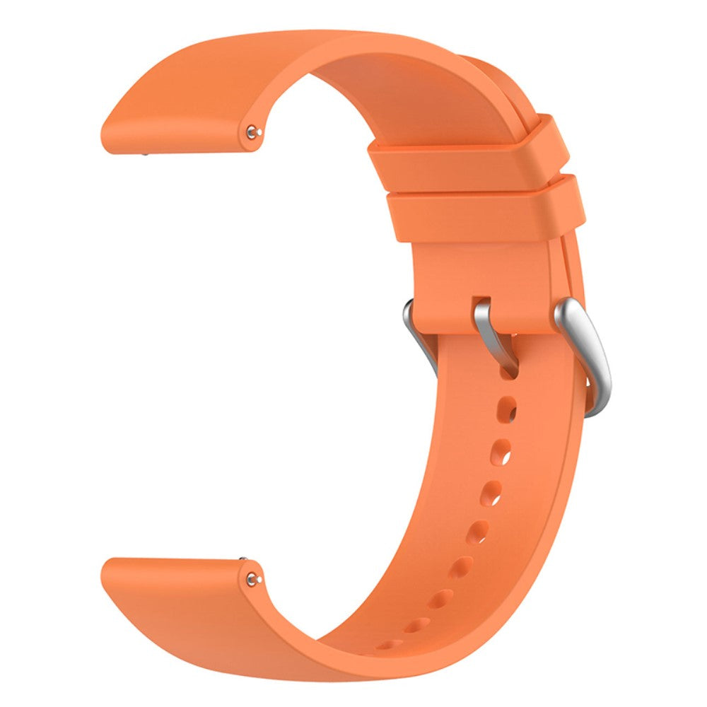 Super Slidstærk Silikone Universal Rem passer til Smartwatch - Orange#serie_3