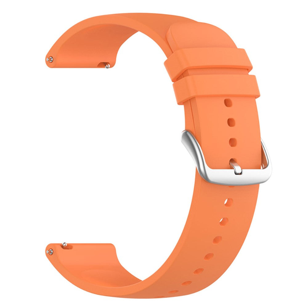 Super Slidstærk Silikone Universal Rem passer til Smartwatch - Orange#serie_3