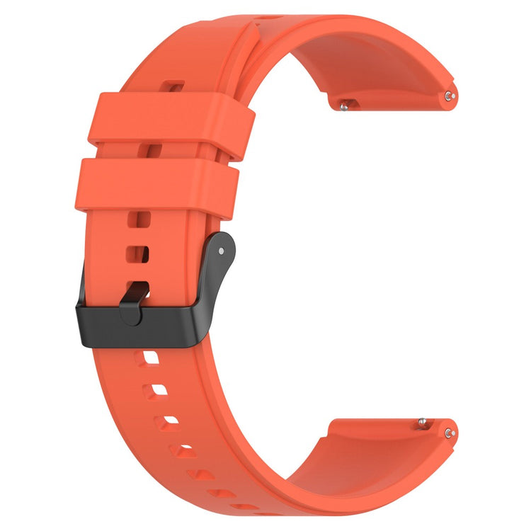 Vildt Sejt Silikone Universal Rem passer til Smartwatch - Orange#serie_11