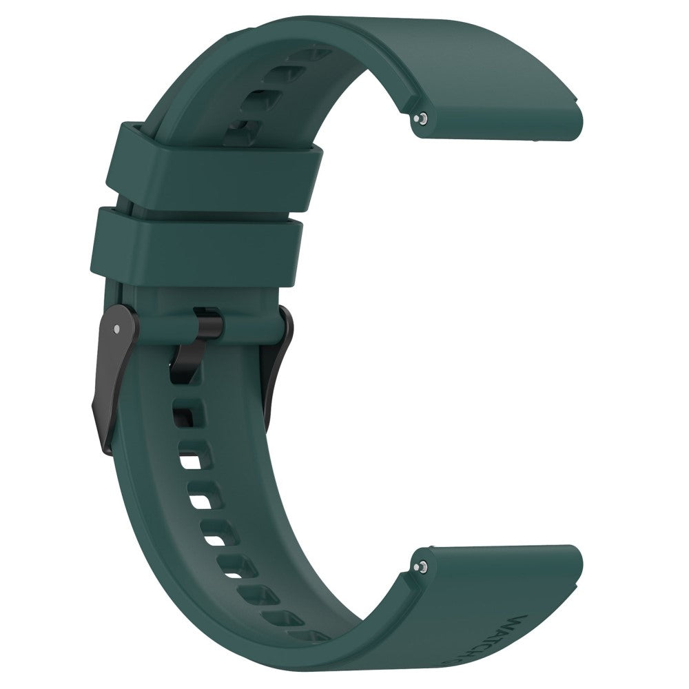 Vildt Sejt Silikone Universal Rem passer til Smartwatch - Grøn#serie_4