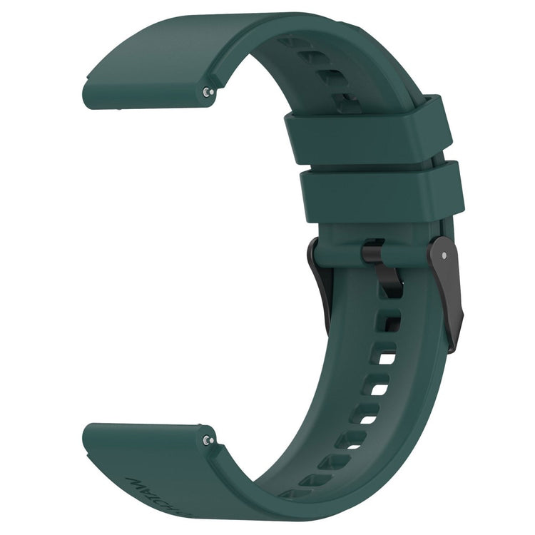 Vildt Sejt Silikone Universal Rem passer til Smartwatch - Grøn#serie_4