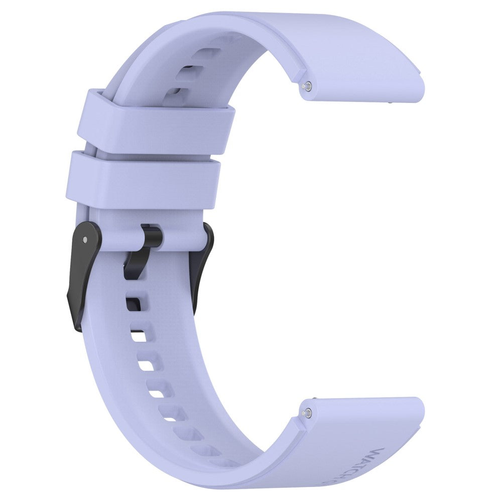 Vildt Sejt Silikone Universal Rem passer til Smartwatch - Lilla#serie_5