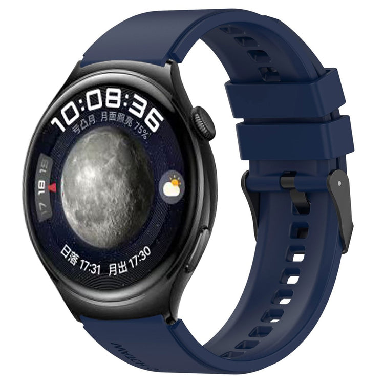 Vildt Sejt Silikone Universal Rem passer til Smartwatch - Blå#serie_9