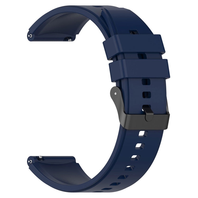 Vildt Sejt Silikone Universal Rem passer til Smartwatch - Blå#serie_9