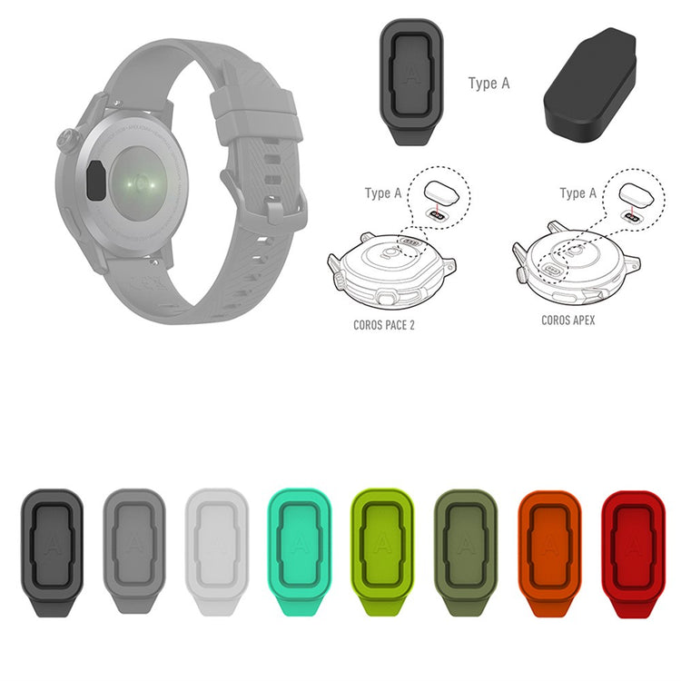 Vildt Flot Silikone Cover passer til Smartwatch - Hvid#serie_4