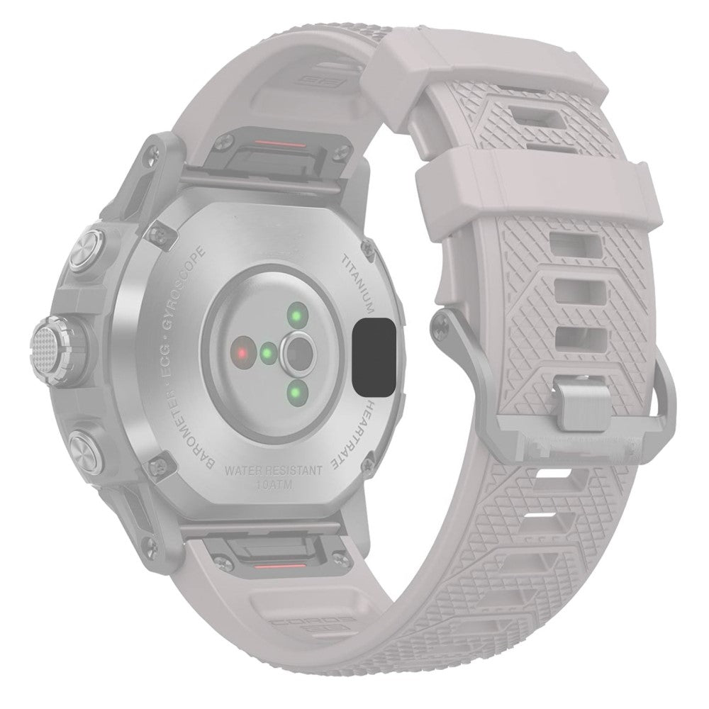 Super Pænt Silikone Cover passer til Coros Smartwatch - Hvid#serie_2
