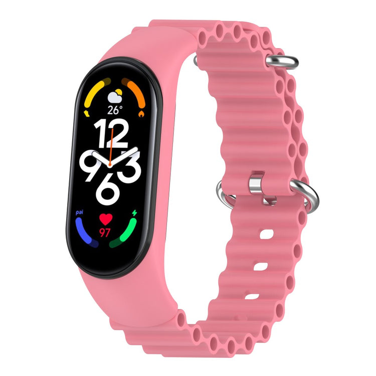Alle Tiders Silikone Universal Rem passer til Xiaomi Smartwatch - Pink#serie_6