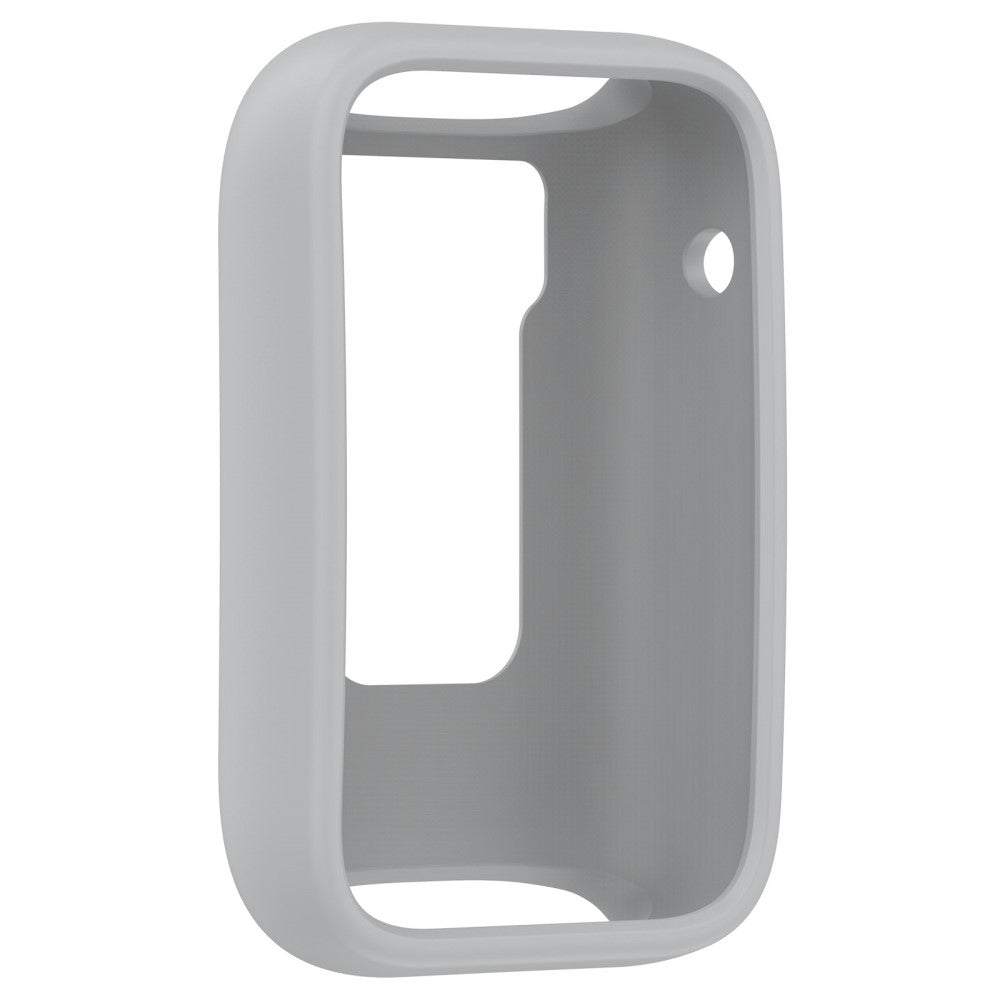 Fed Silikone Cover passer til Xiaomi Mi Band 7 Pro - Sølv#serie_3