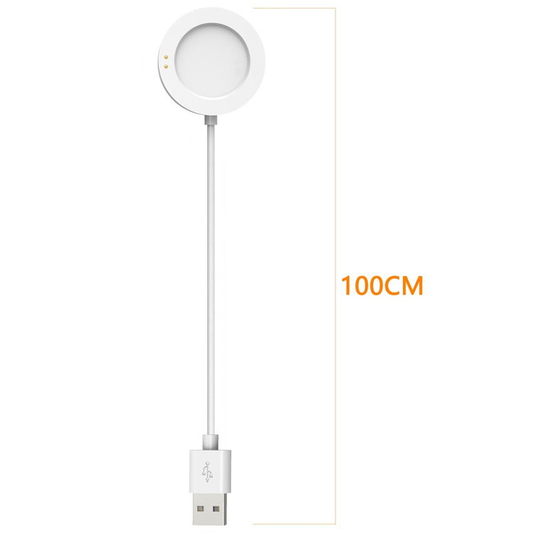 100cm Plastik Xiaomi Watch S2 46mm / Xiaomi Watch S2 42mm Magnetisk Ladestation - Hvid#serie_2
