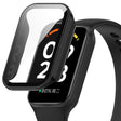 Meget Fed Cover med Skærmbeskytter i Plastik og Hærdet Glas passer til Xiaomi Redmi Band 2