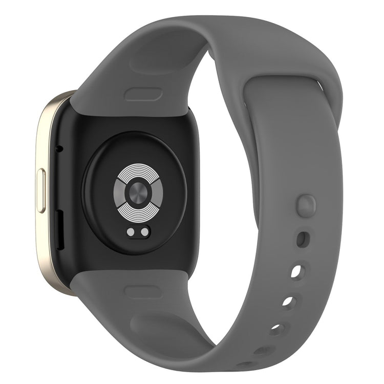 Silikone Universal Rem passer til Xiaomi Redmi Watch 3 / Xiaomi Mi Watch Lite 3 - Sølv#serie_6