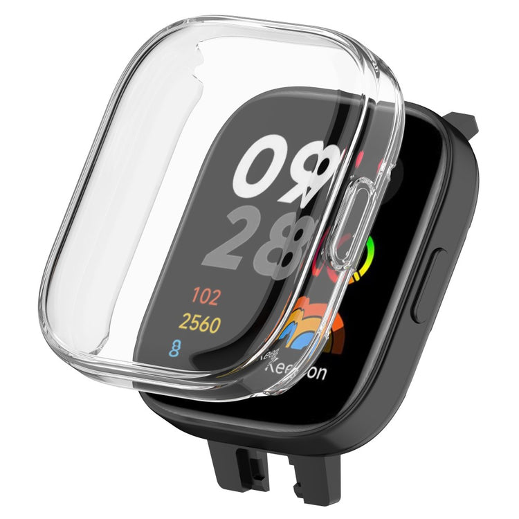 Mega Flot Silikone Cover passer til Xiaomi Redmi Watch 3 / Xiaomi Mi Watch Lite 3 - Gennemsigtig#serie_1