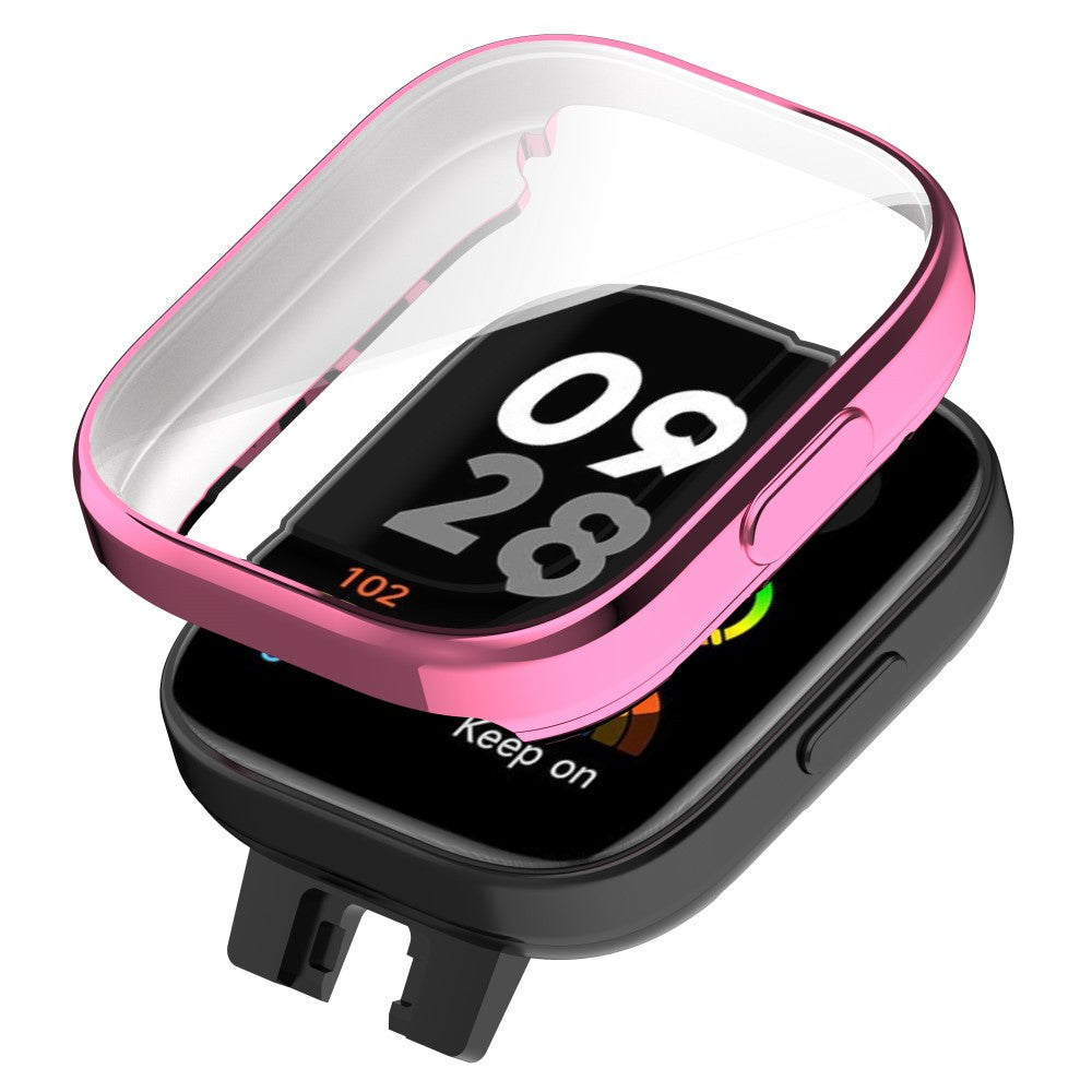 Mega Flot Silikone Cover passer til Xiaomi Redmi Watch 3 / Xiaomi Mi Watch Lite 3 - Pink#serie_7