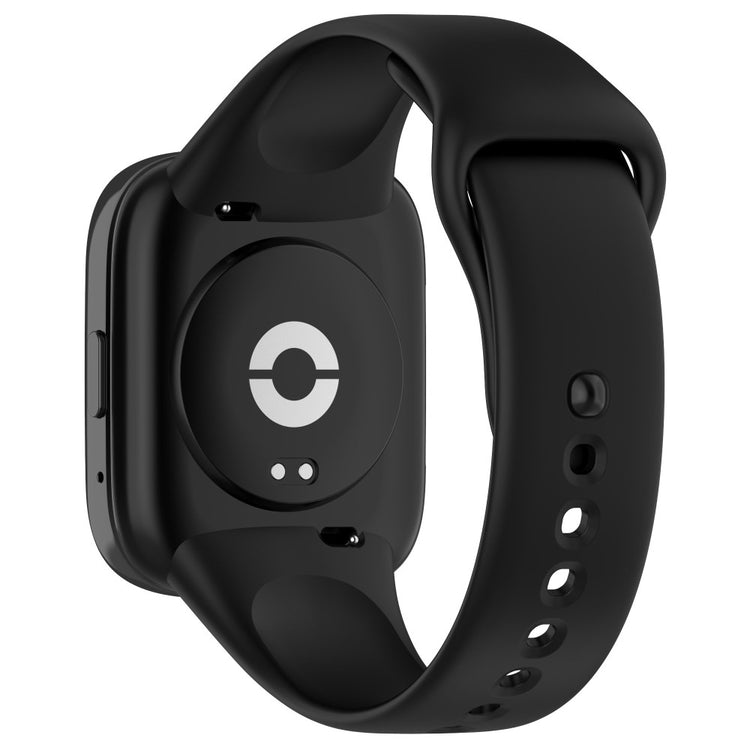 Silikone Universal Rem passer til Xiaomi Redmi Watch 3 Active / Xiaomi Mi Watch Lite 3 - Sort#serie_1