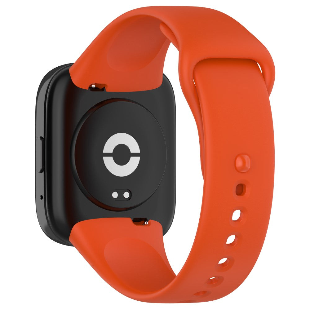 Silikone Universal Rem passer til Xiaomi Redmi Watch 3 Active / Xiaomi Mi Watch Lite 3 - Orange#serie_5