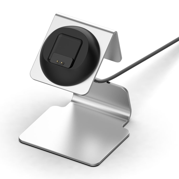 Metal Ladestation passer til Xiaomi Smart Band 8 - Sølv#serie_4