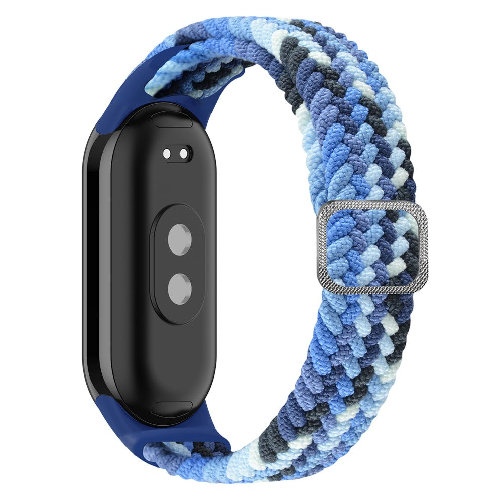 Vildt Fint Nylon Cover passer til Xiaomi Smart Band 8 - Blå#serie_3