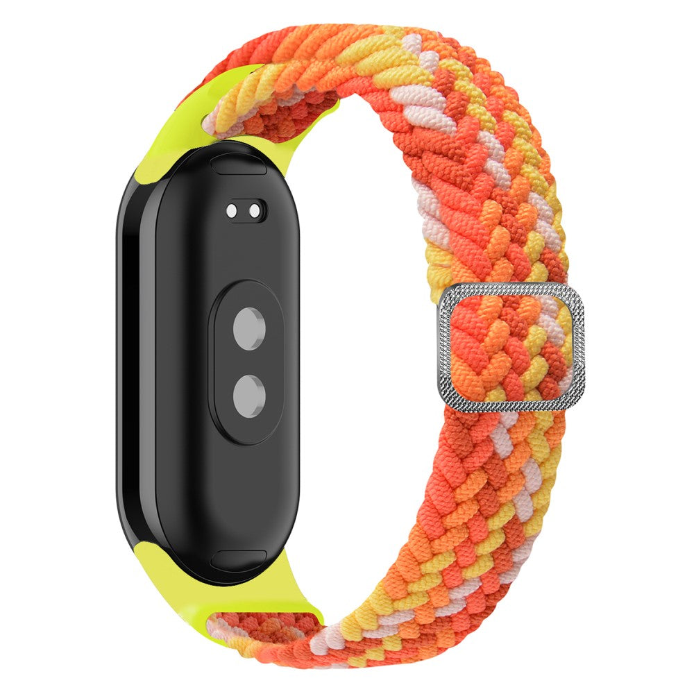 Vildt Fint Nylon Cover passer til Xiaomi Smart Band 8 - Orange#serie_5