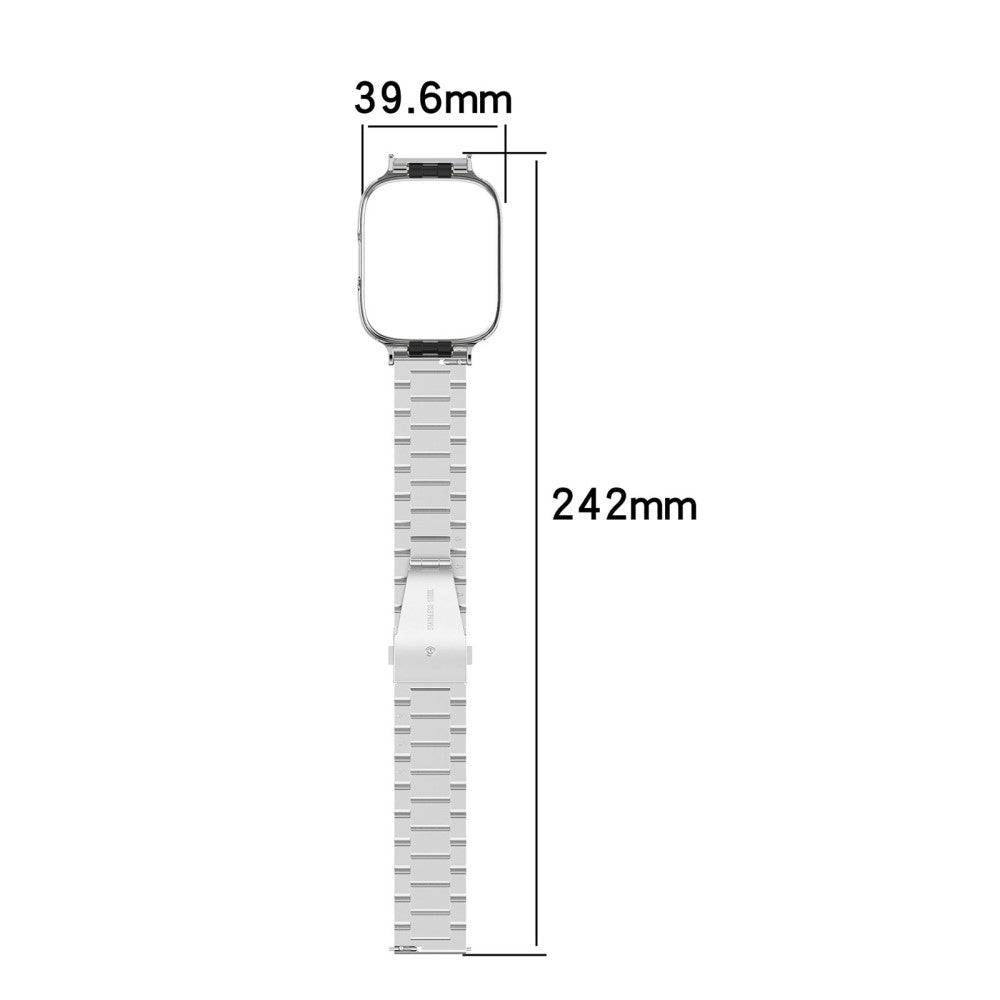 Metal Og Plastik Universal Rem passer til Xiaomi Redmi Watch 3 Active / Xiaomi Mi Watch Lite 3 - Guld#serie_2