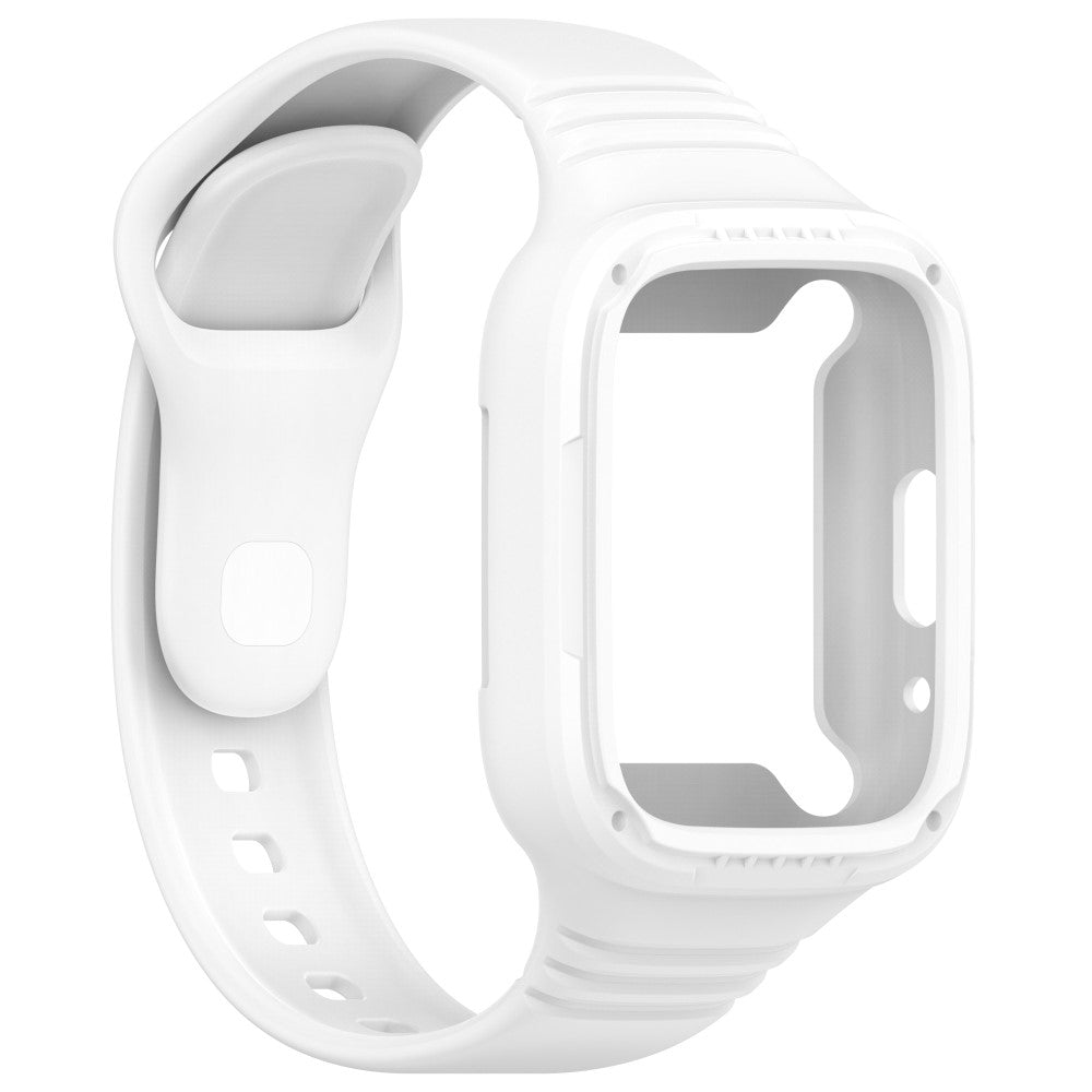 Silikone Universal Rem passer til Xiaomi Redmi Watch 3 Active / Xiaomi Mi Watch Lite 3 - Hvid#serie_3