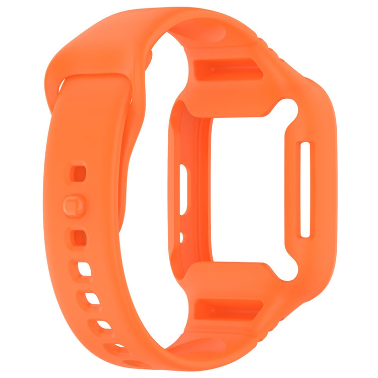 Silikone Universal Rem passer til Xiaomi Redmi Watch 3 Active / Xiaomi Mi Watch Lite 3 - Orange#serie_4