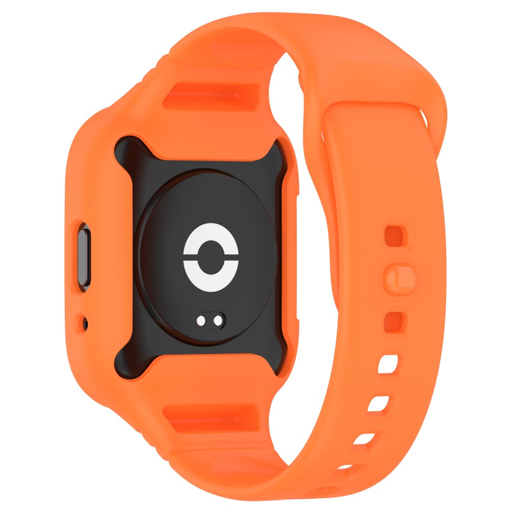 Silikone Universal Rem passer til Xiaomi Redmi Watch 3 Active / Xiaomi Mi Watch Lite 3 - Orange#serie_4