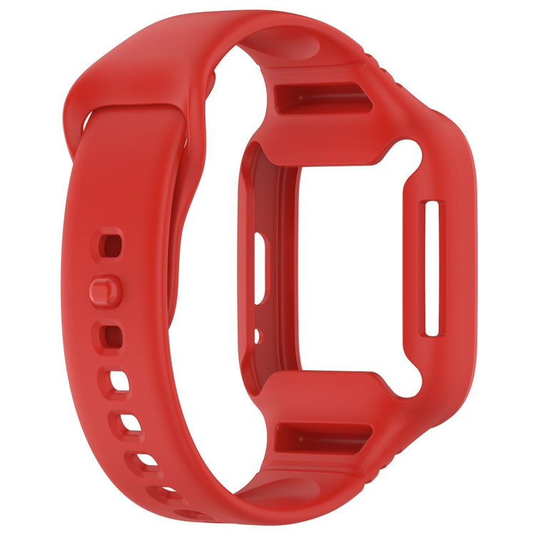 Silikone Universal Rem passer til Xiaomi Redmi Watch 3 Active / Xiaomi Mi Watch Lite 3 - Rød#serie_5