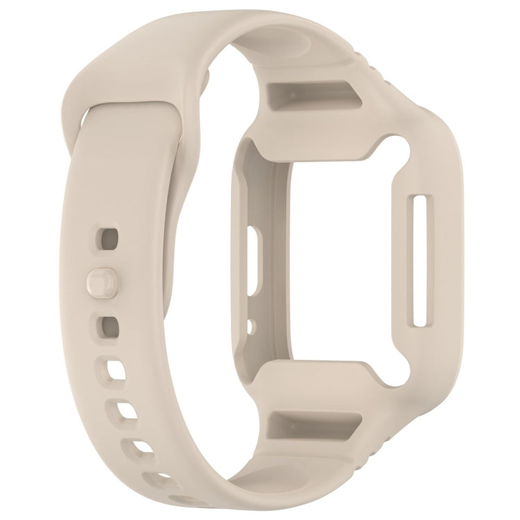 Silikone Universal Rem passer til Xiaomi Redmi Watch 3 Active / Xiaomi Mi Watch Lite 3 - Hvid#serie_8