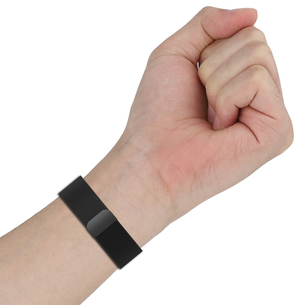 Supercool Metal Rem passer til Xiaomi Smart Band 8 Pro - Sort#serie_1