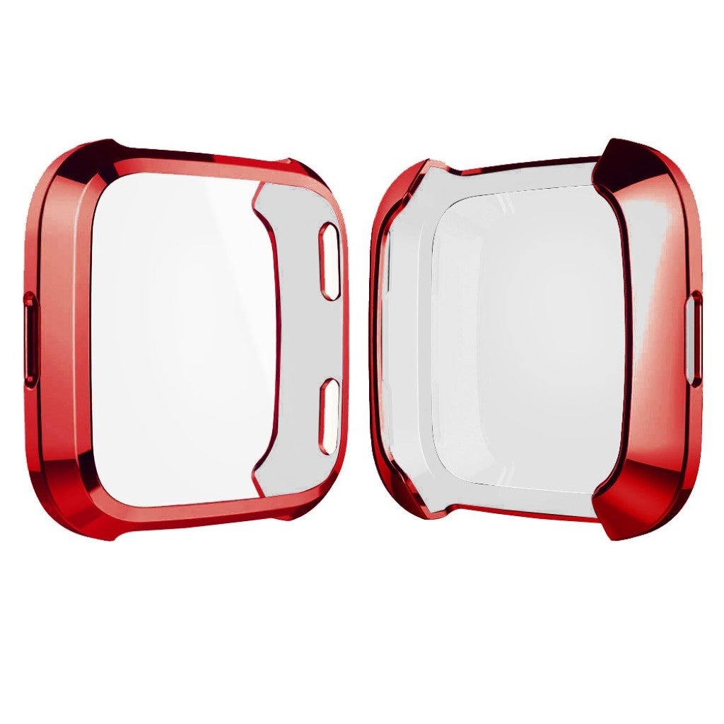 Godt Fitbit Versa Silikone Cover - Rød#serie_3