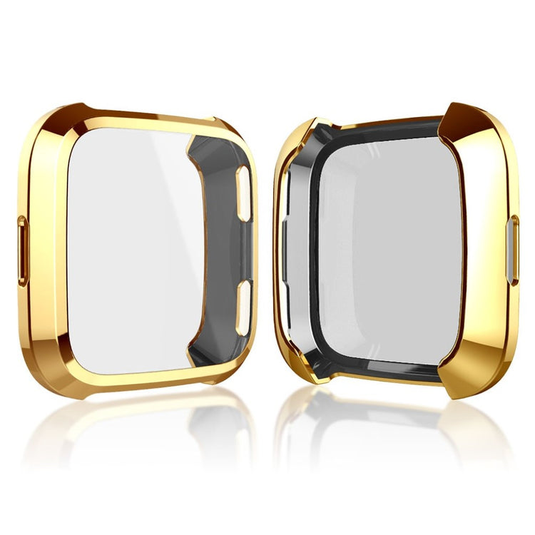 Godt Fitbit Versa Silikone Cover - Guld#serie_6