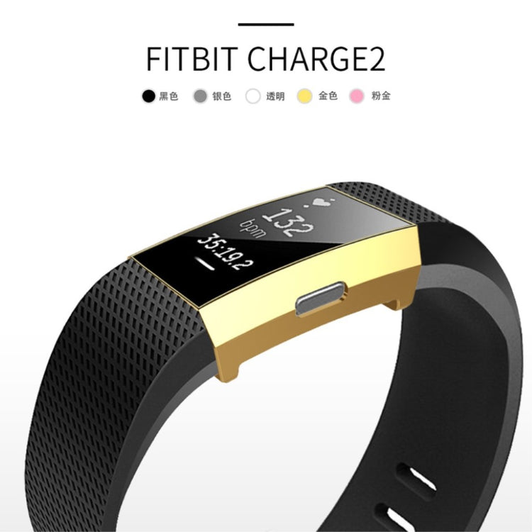 Fint Fitbit Charge 3 Silikone Cover - Guld#serie_4