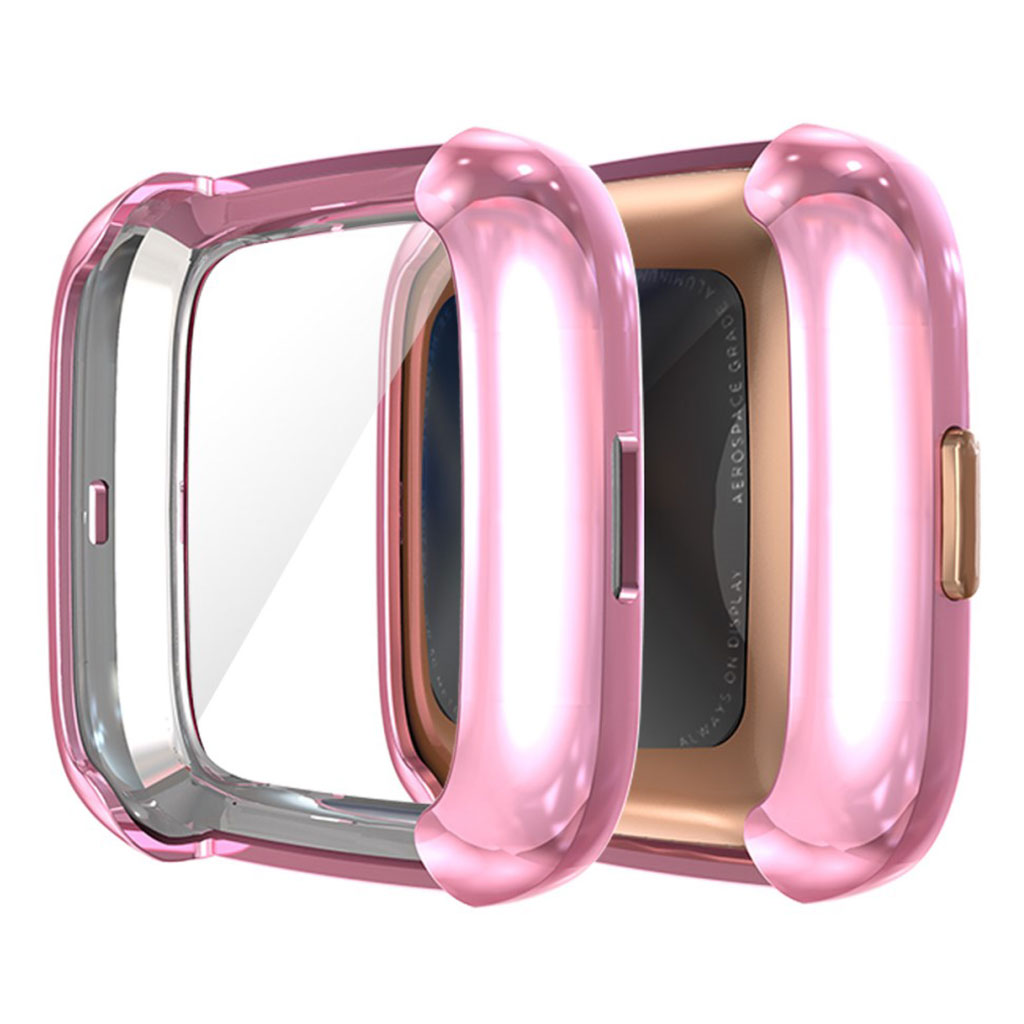 Vildt Fint Fitbit Versa 2 Silikone Cover - Pink#serie_4