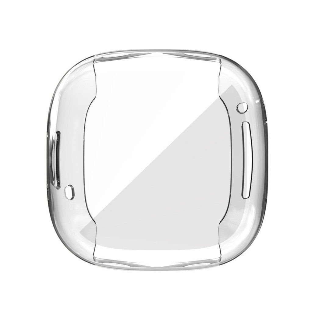 Mega Fed Fitbit Versa 3 Silikone Cover - Gennemsigtig#serie_1