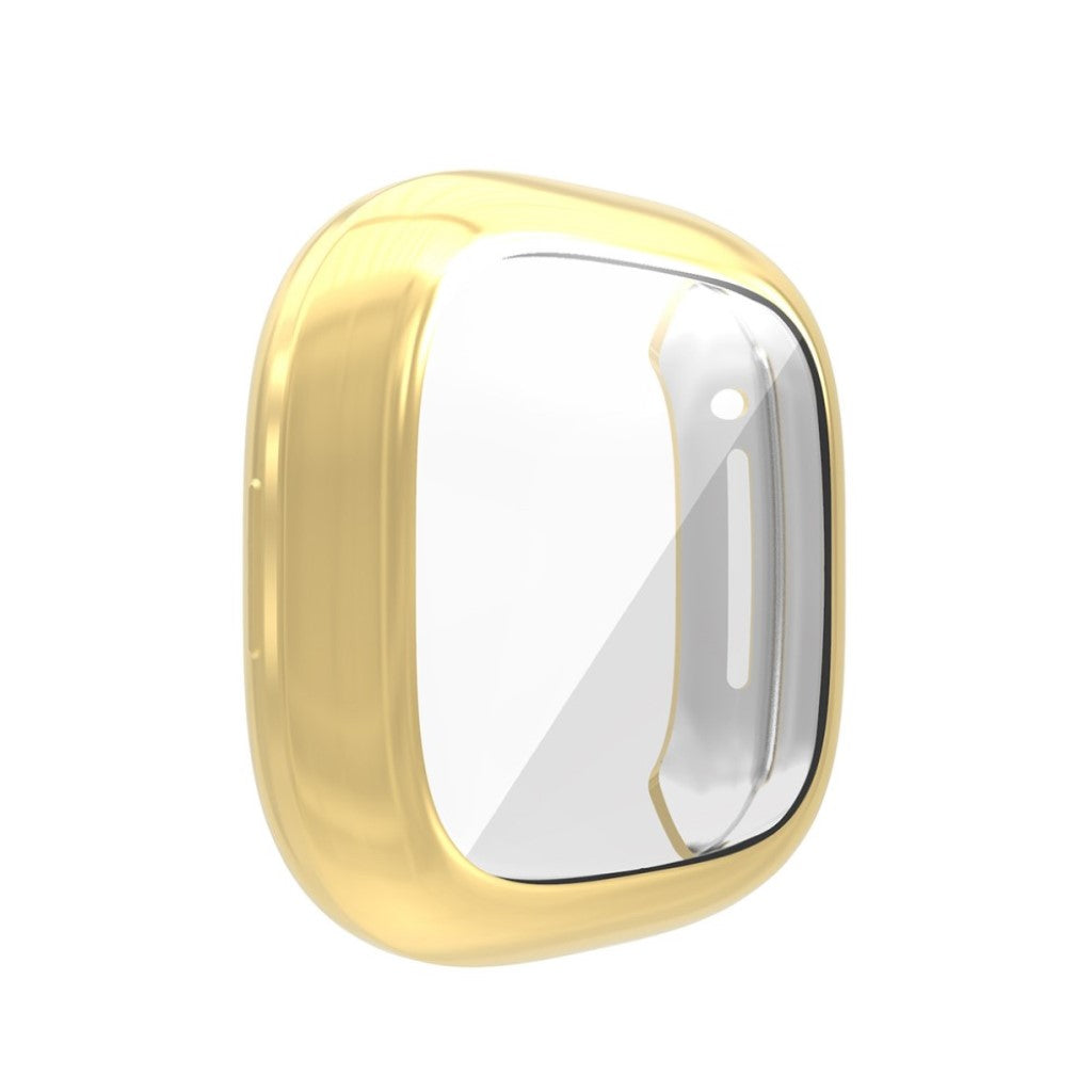 Mega Fed Fitbit Versa 3 Silikone Cover - Guld#serie_5