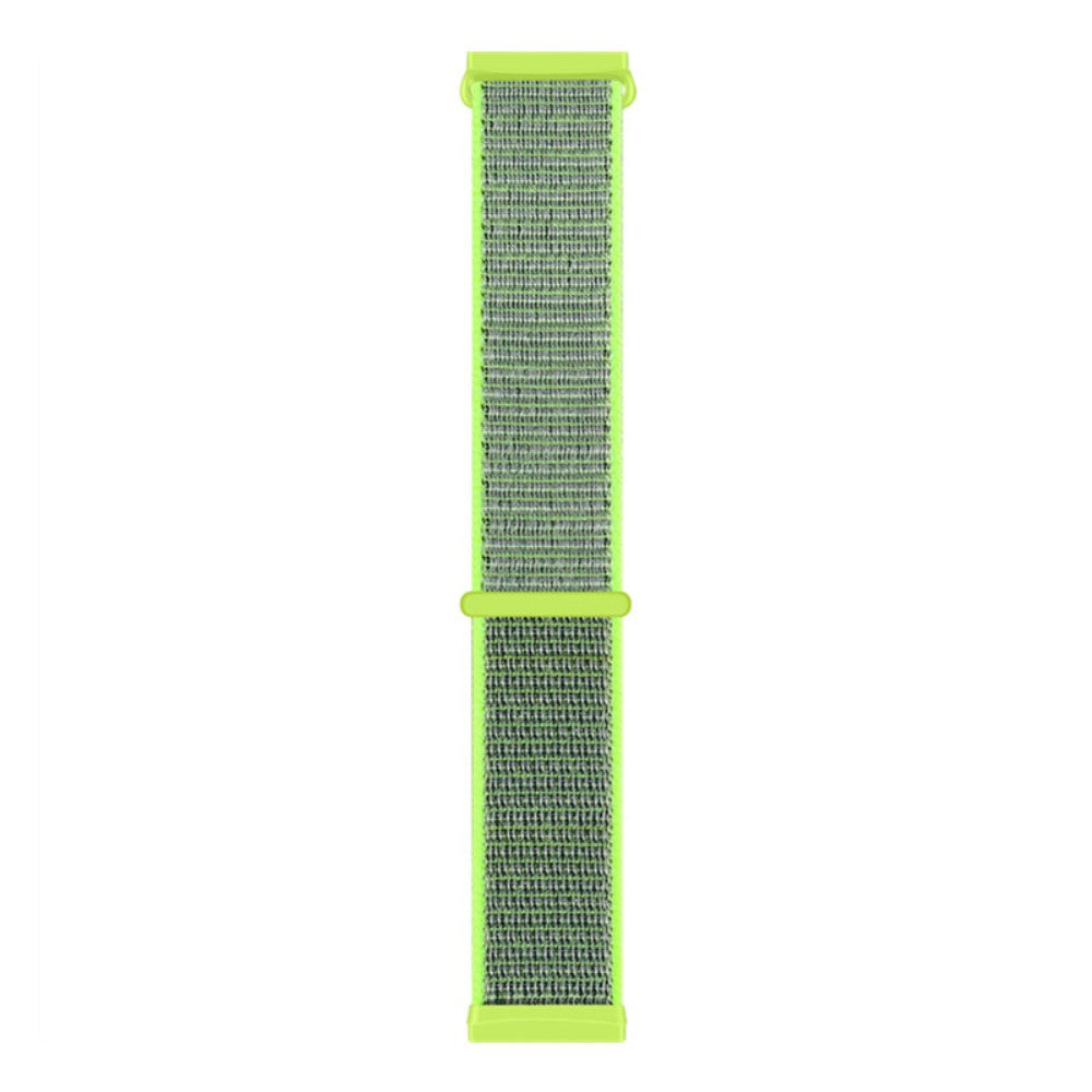 Flot Nylon Universal Rem passer til Fitbit Sense 1 / Fitbit Versa 3 - Grøn#serie_16
