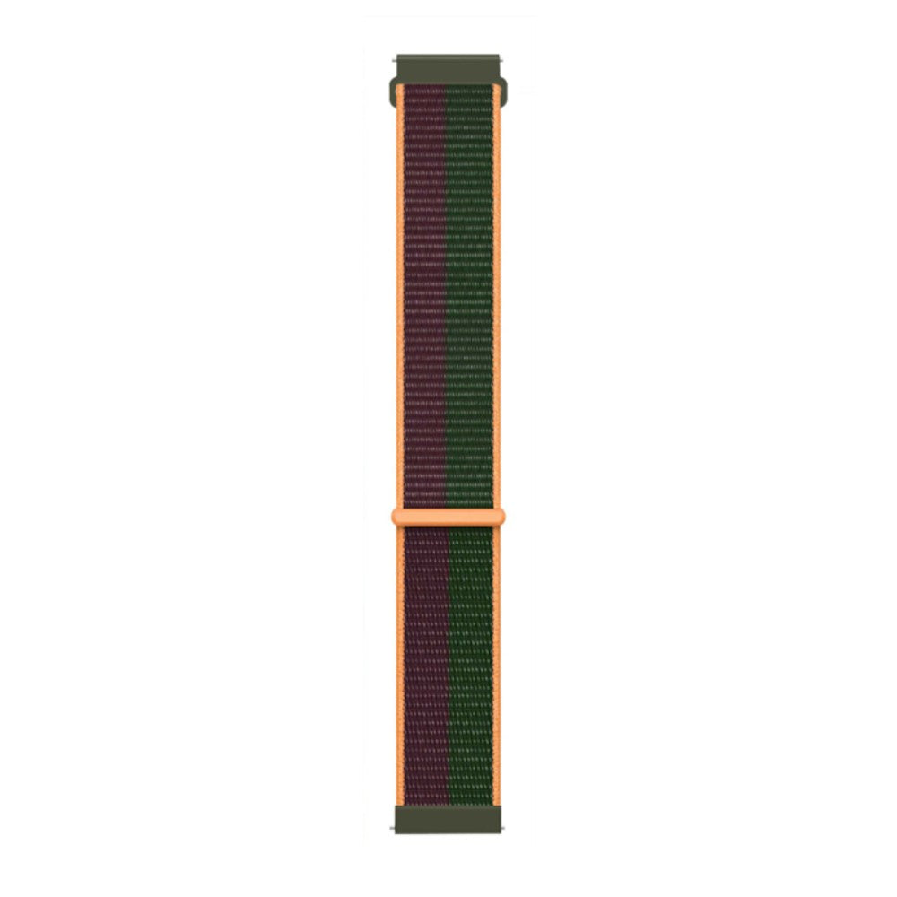 Flot Nylon Universal Rem passer til Fitbit Sense 1 / Fitbit Versa 3 - Grøn#serie_23