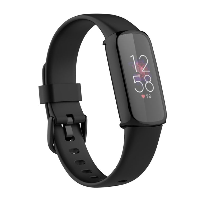 Alle Tiders Silikone Cover til Fitbit Luxe - Sort#serie_1