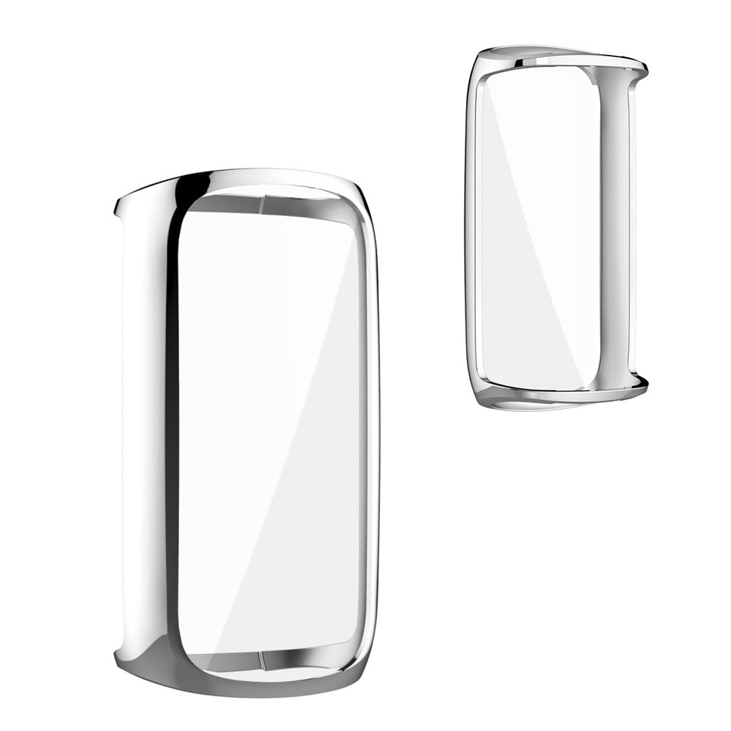 Alle Tiders Silikone Cover til Fitbit Luxe - Sølv#serie_3