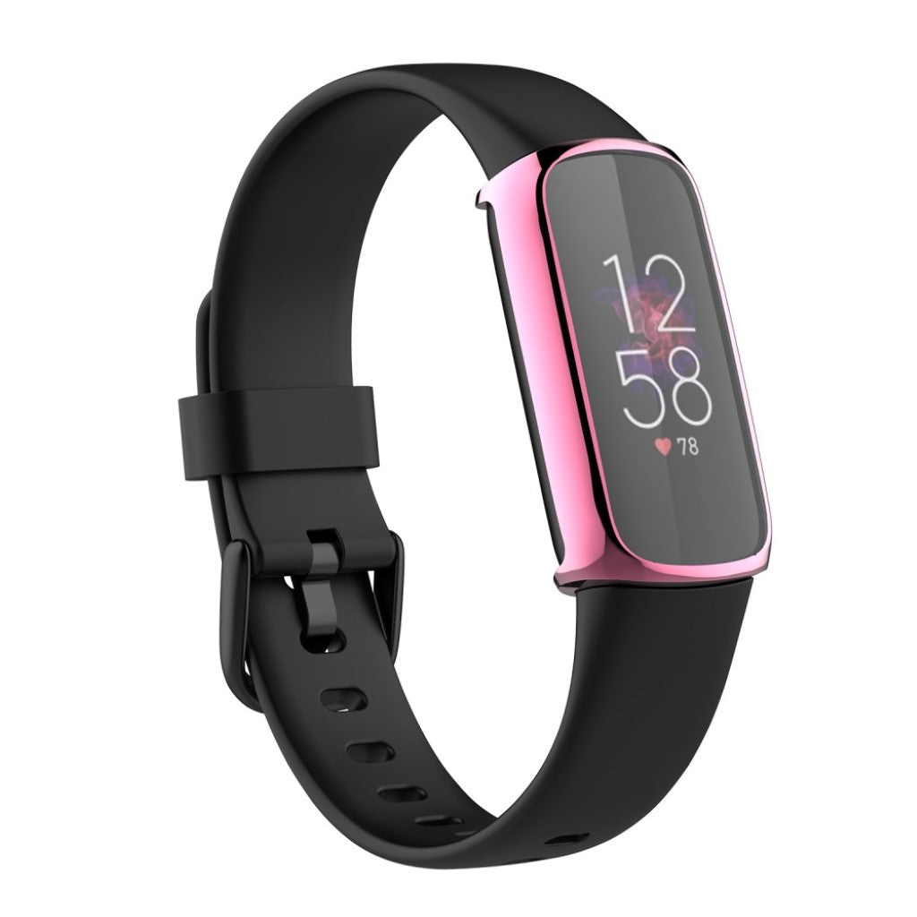 Alle Tiders Silikone Cover til Fitbit Luxe - Pink#serie_4