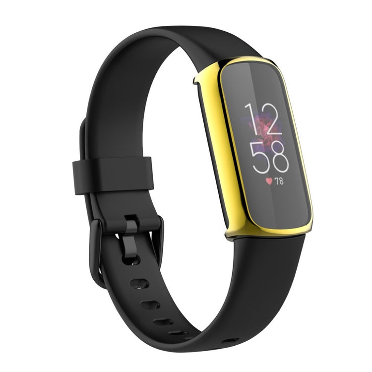 Alle Tiders Silikone Cover til Fitbit Luxe - Guld#serie_5