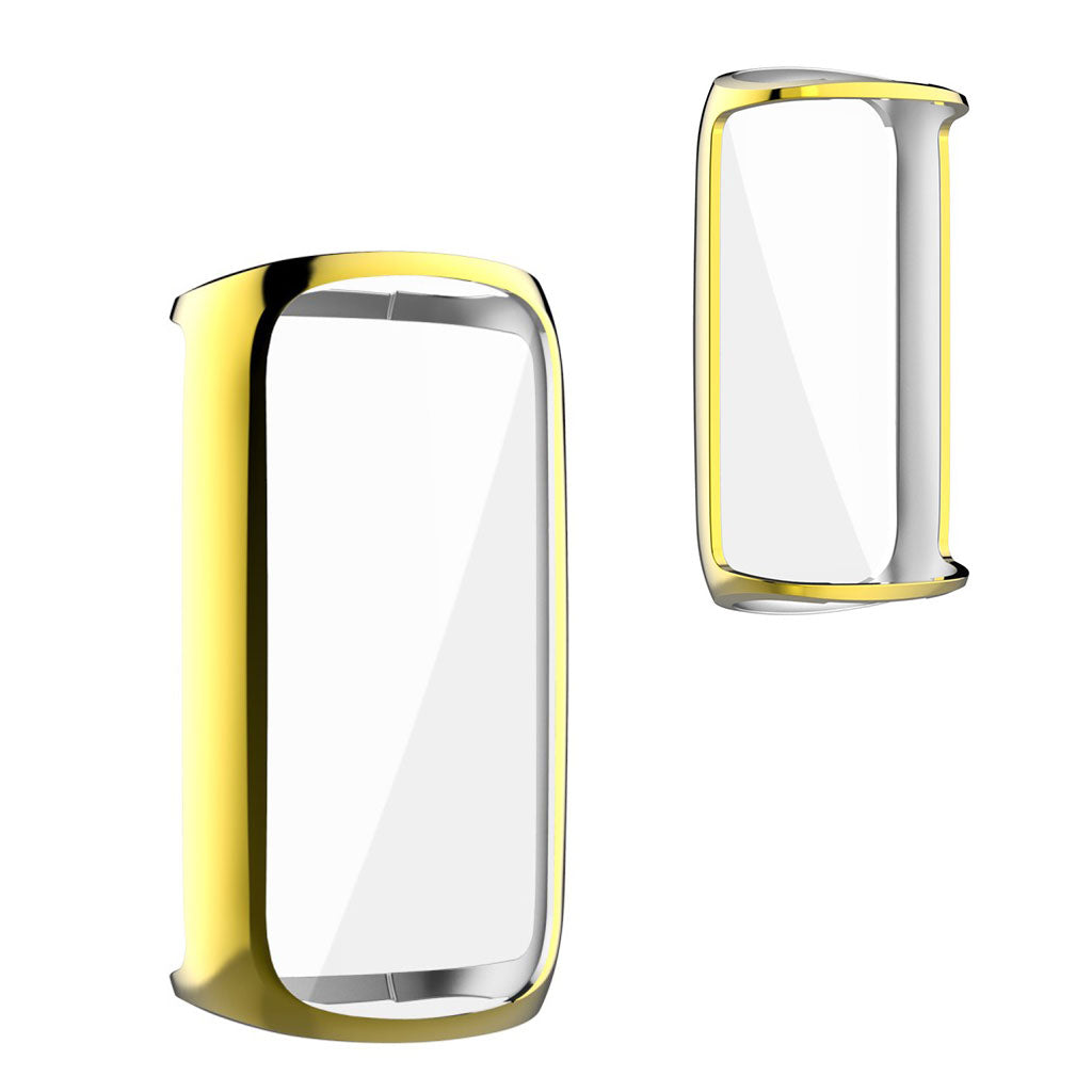 Alle Tiders Silikone Cover til Fitbit Luxe - Guld#serie_5
