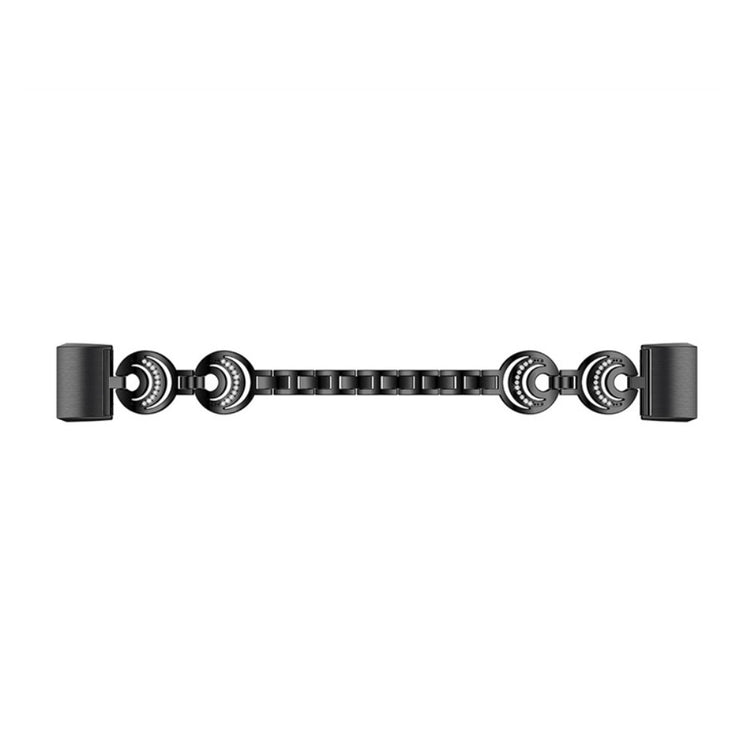 Super Elegant Metal Rem passer til Fitbit Charge 5 - Sort#serie_3