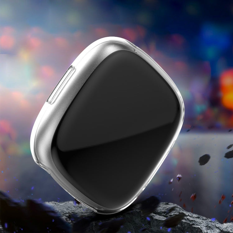 Super Godt Silikone Cover til Fitbit Versa 4 - Hvid#serie_2