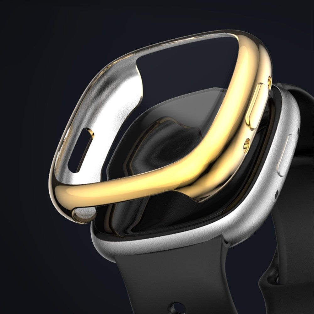 Super Godt Silikone Cover til Fitbit Versa 4 - Guld#serie_6