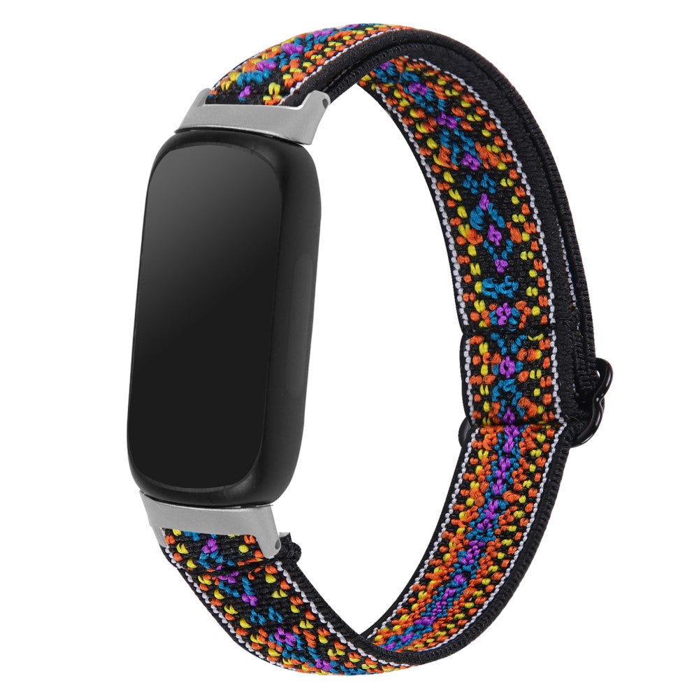 Skøn Nylon Rem passer til Fitbit Inspire 3 - Flerfarvet#serie_2
