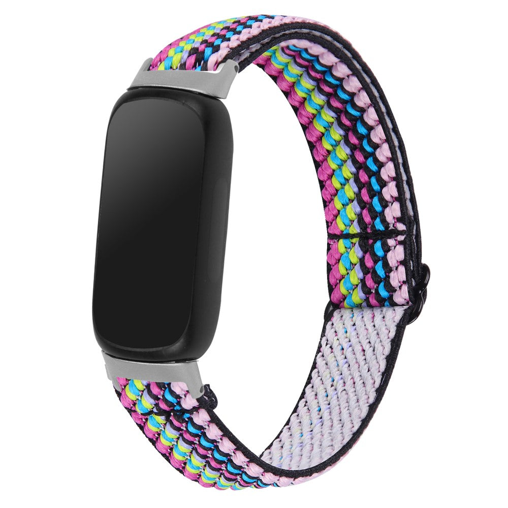 Skøn Nylon Rem passer til Fitbit Inspire 3 - Flerfarvet#serie_3